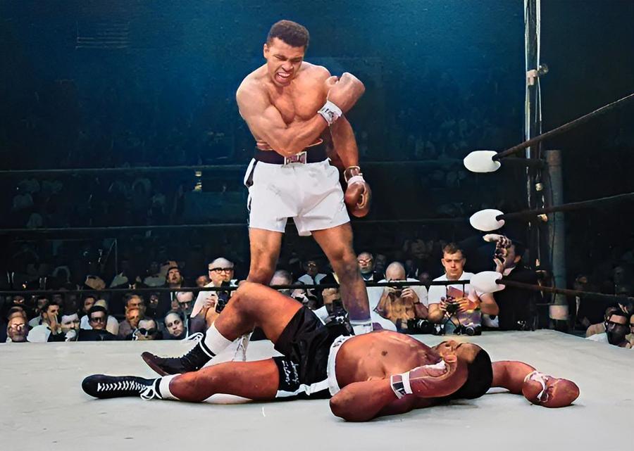Muhammad Ali Iconic Photo