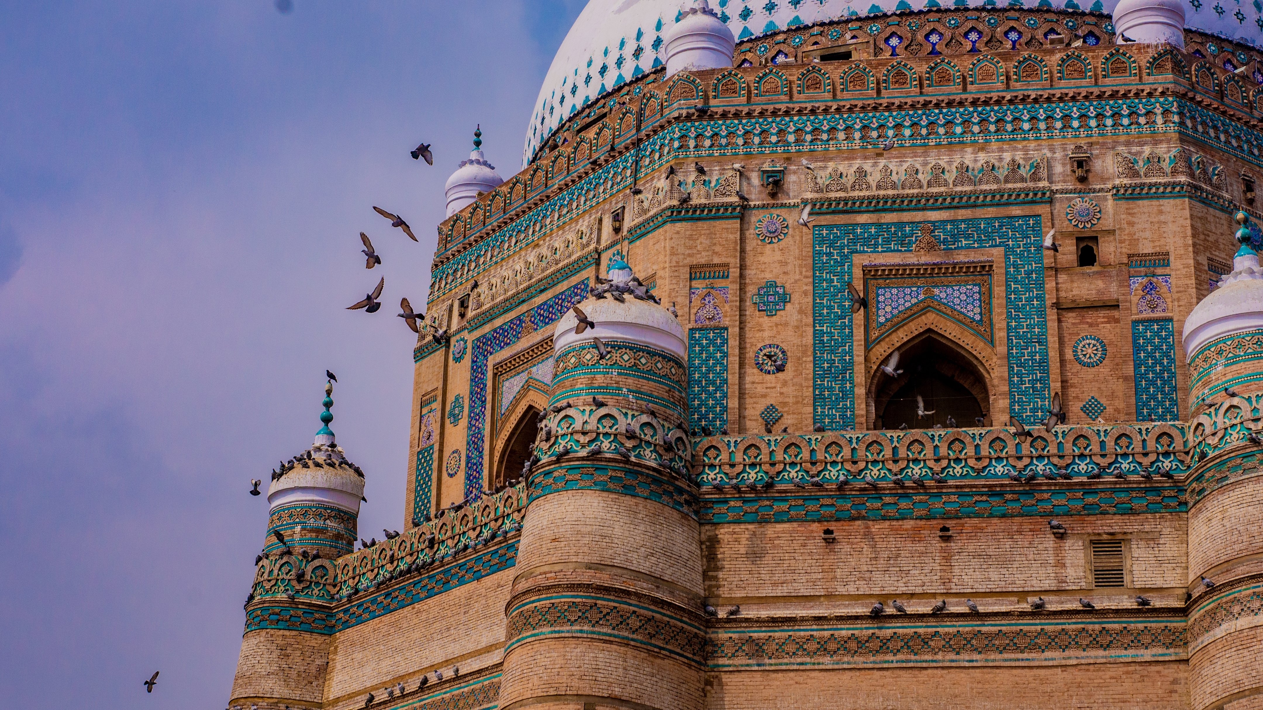 Shrine of Shah Rukn-e-Alam in Multan, Southern Punjab, Pakistan